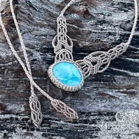 Image 3 of Larimar Ceremonial Piece 