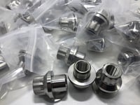 Image 9 of #509 FORD 1/2 UNF 'Mag Wheel' stepped nuts- Titanium.
