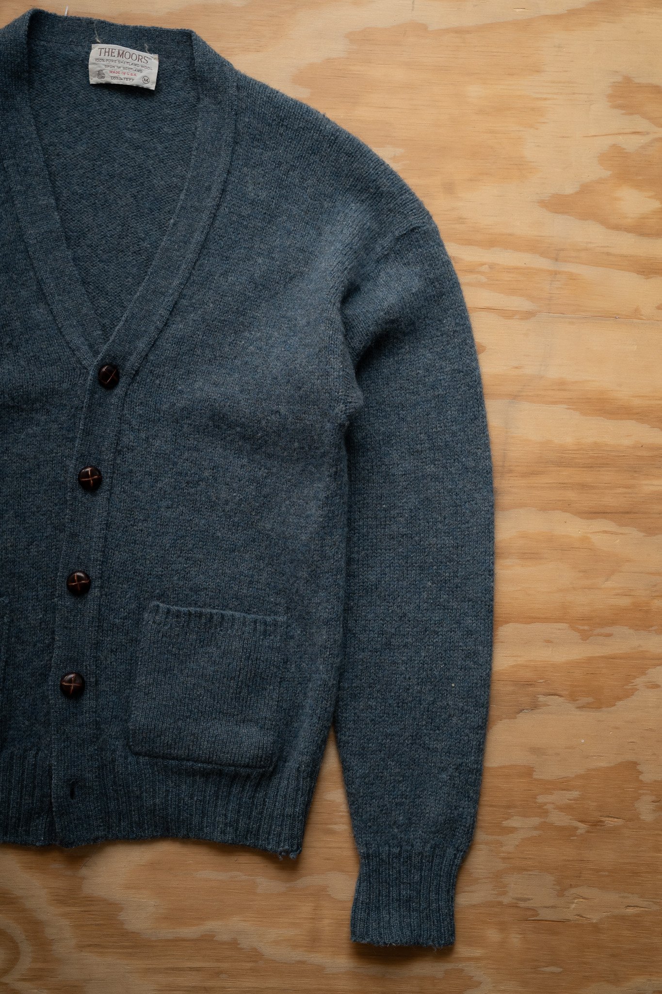 Image of 1950s Pure Wool Cardigan
