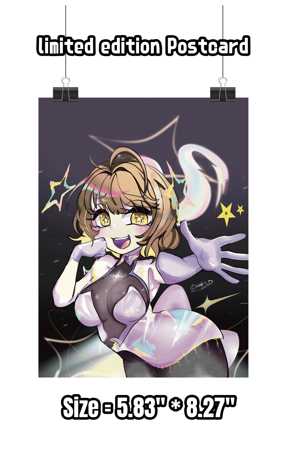 Image of (Pre-order) Anis starlight limited edition postcard