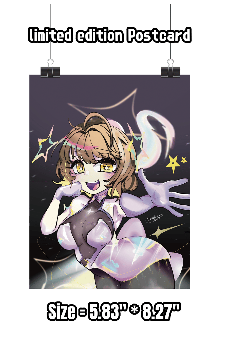 Image of (Pre-order) Anis starlight limited edition postcard