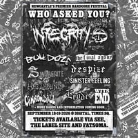 (GO TO FATSOMA FOR TICKETS) Who Asked You? Vol. 1 ft. Integrity, The Final Agony (USA) and More...