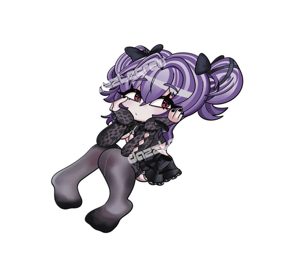 Image of (Pre-order) Liberalio Nikke Dreaming Lake Chibi Sticker