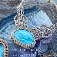 Image 1 of Larimar Ceremonial Piece 