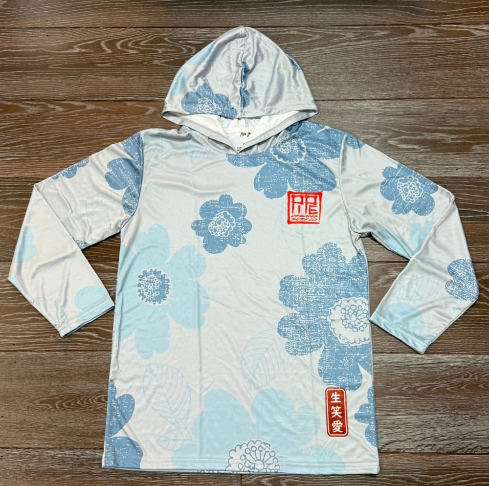 Image of PAISLEY SAKURA MEN'S DRI FIT HOODIE