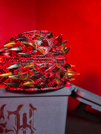Image 3 of FLESHGRATER - "Royal Python" Red/Gold/Black