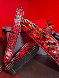 Image 5 of FLESHGRATER - "Royal Python" Red/Gold/Black