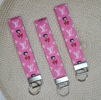 Image 1 of Character Inspired wristlet keychains 