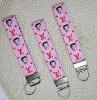 Image 4 of Character Inspired wristlet keychains 