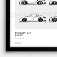 Image 4 of Porsche 911 GT3 Generations Poster