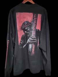 Image 3 of The Passion Of The Christ Custom Shirt - Vintage Style Graphic Long Sleeve Tee