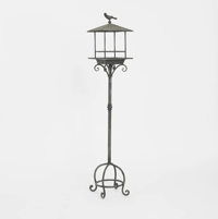 Image 1 of Provincial Zinc Bird Feeder Stand