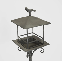 Image 3 of Provincial Zinc Bird Feeder Stand