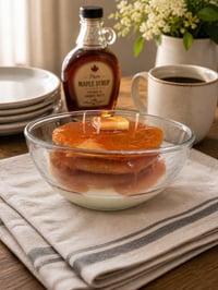 Image 2 of Pancake candle 