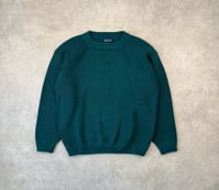Image 1 of Patagonia Crew Knit Green XL Vintage 1990's