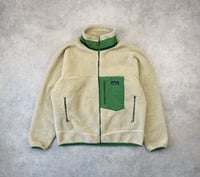 Image 1 of Patagonia Classic Retro-X Fleece Jacket Natural Green Large Mens 