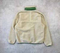 Image 3 of Patagonia Classic Retro-X Fleece Jacket Natural Green Large Mens 