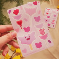 Image 1 of Bats on a Stick ~ Sticker Sheets