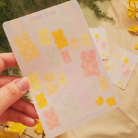 Image 1 of Gummy Bears ~ Sticker Sheets