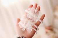 Lovie Bow band  white 