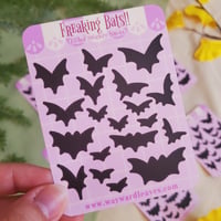 Image 1 of Freaking Bats ~ Sticker Sheets