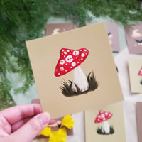 Image 2 of Skull Shroom ~ Art Prints