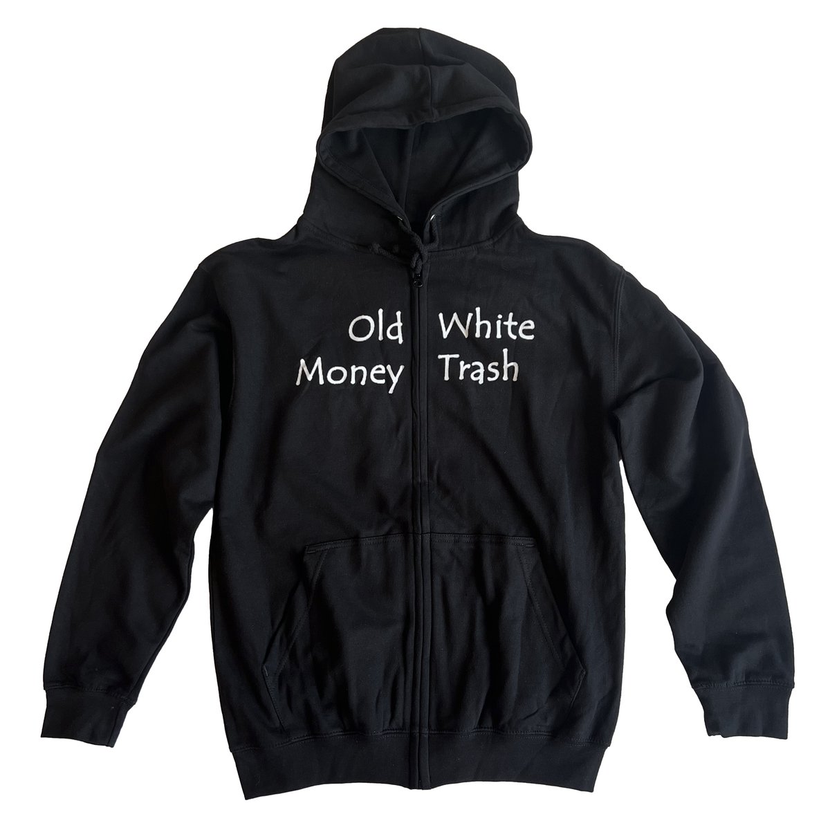 Image of Hoodie - OLD MONEY WHITE TRASH