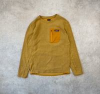 Image 1 of Patagonia R1 Air Crew Fleece Pullover Cabin Gold Medium Mens 