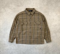 Image 1 of Patagonia Flannel Shirt Brown Medium Vintage 1997