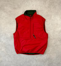 Image 3 of Patagonia Puffball Vest Red Medium Mens Vintage 2000