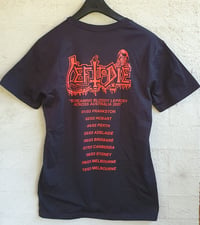 Image 2 of Left To Die Australian Tour 2025 Scream Bloody Gore Tshirt