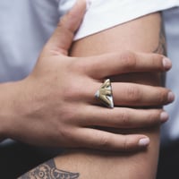 Image 2 of Fan Ring (Sterling Silver)