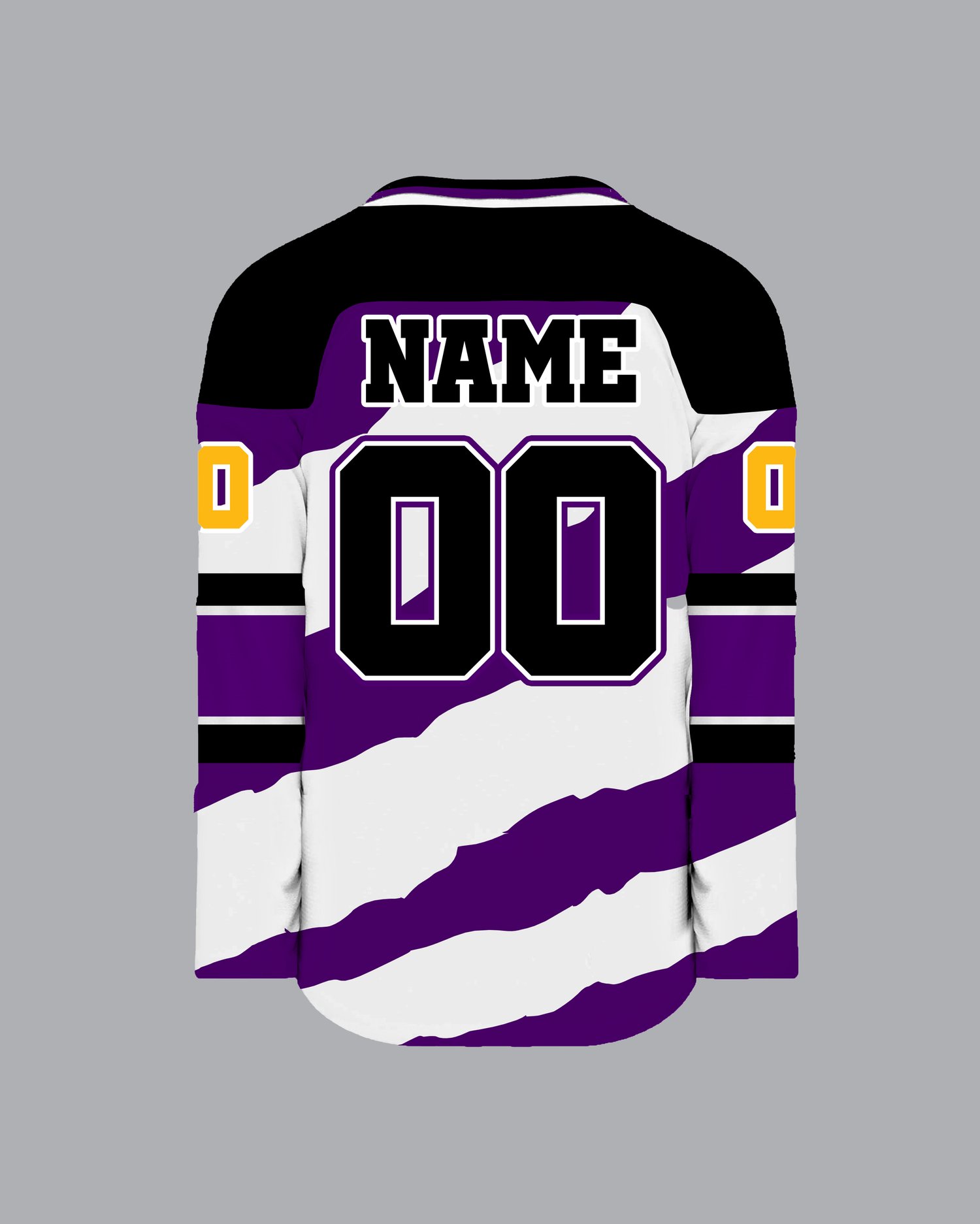 Image of Blount Purple and White Hockey Jersey