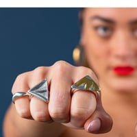 Image 5 of Fan Ring (Sterling Silver)