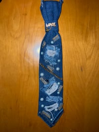 Image 2 of LOVE CHARM DENIM TIE