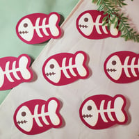 Image 5 of Skelly Fish ~ Stickers