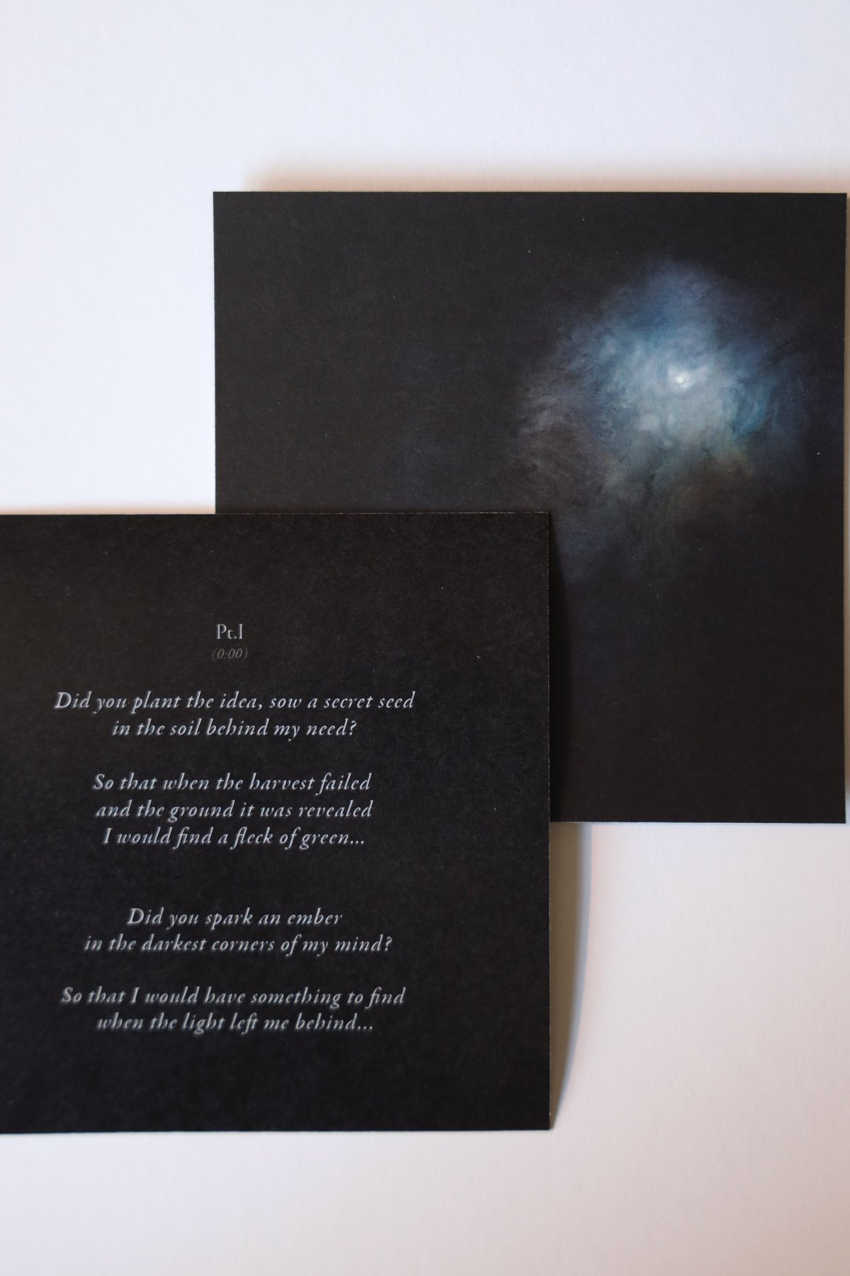 'Even In The Dark' CD + Lyric Cards