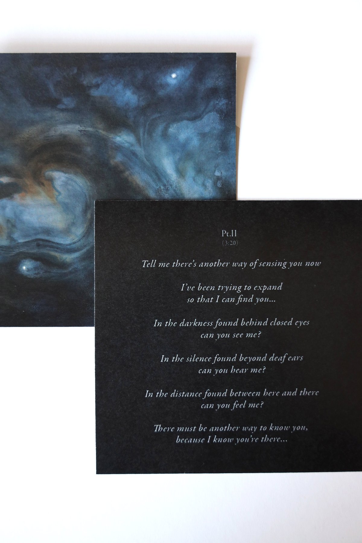 'Even In The Dark' CD + Lyric Cards