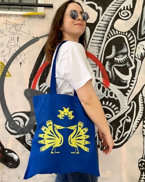 Peacocks Tote Bag