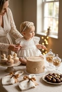 The Evangeline Pearl | Ivory Stretch Lace Heirloom Romper