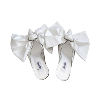 Image 2 of WHITE BOW heel 39