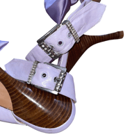 Image 5 of LILAC BOW heel 40