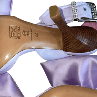 Image 7 of LILAC BOW heel 40