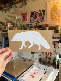 Image 1 of Arctic Fox Card