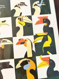 Image 2 of Hornbills - Forest Farmers of Southeast Asia large print (A3)