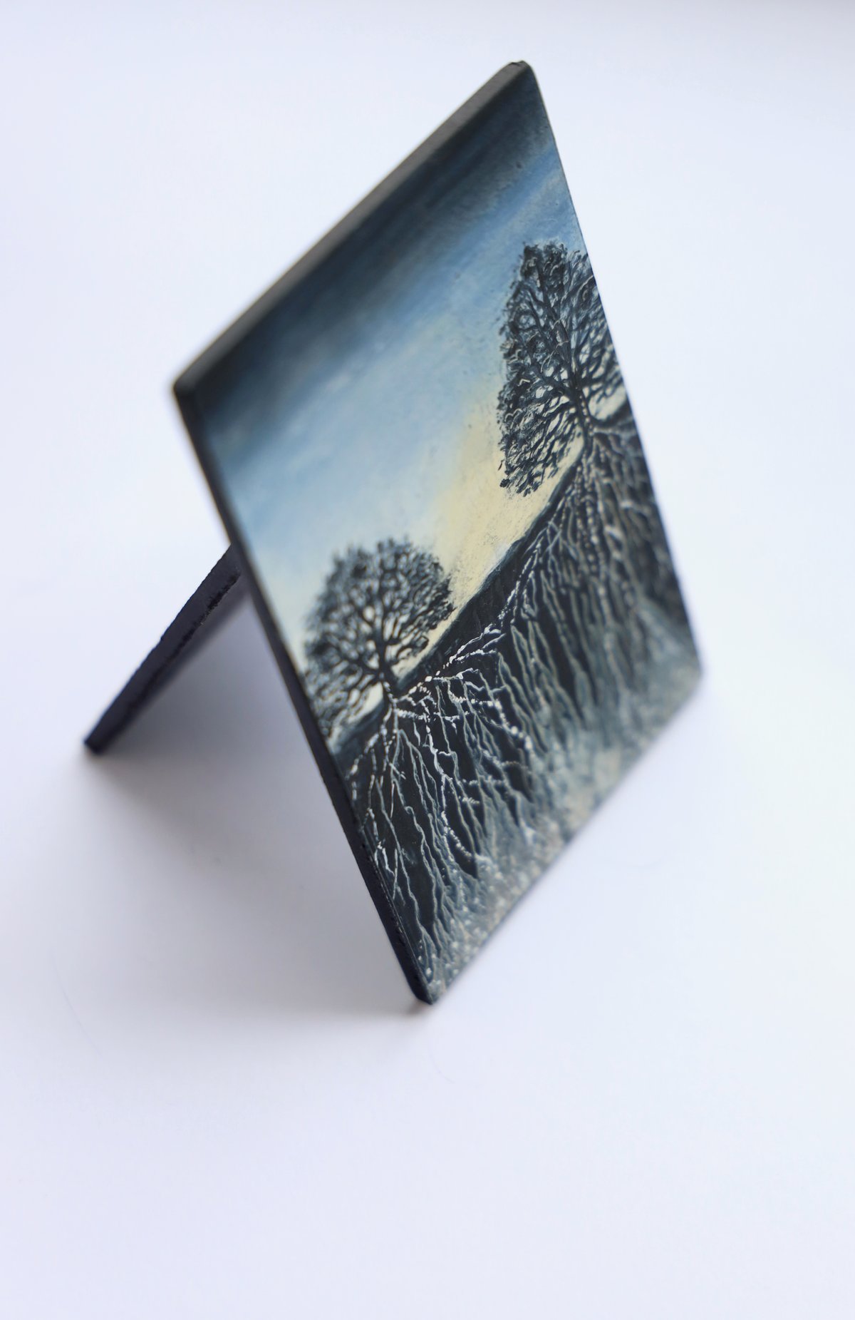 'We Are Deeply Rooted' Original Miniature Painting