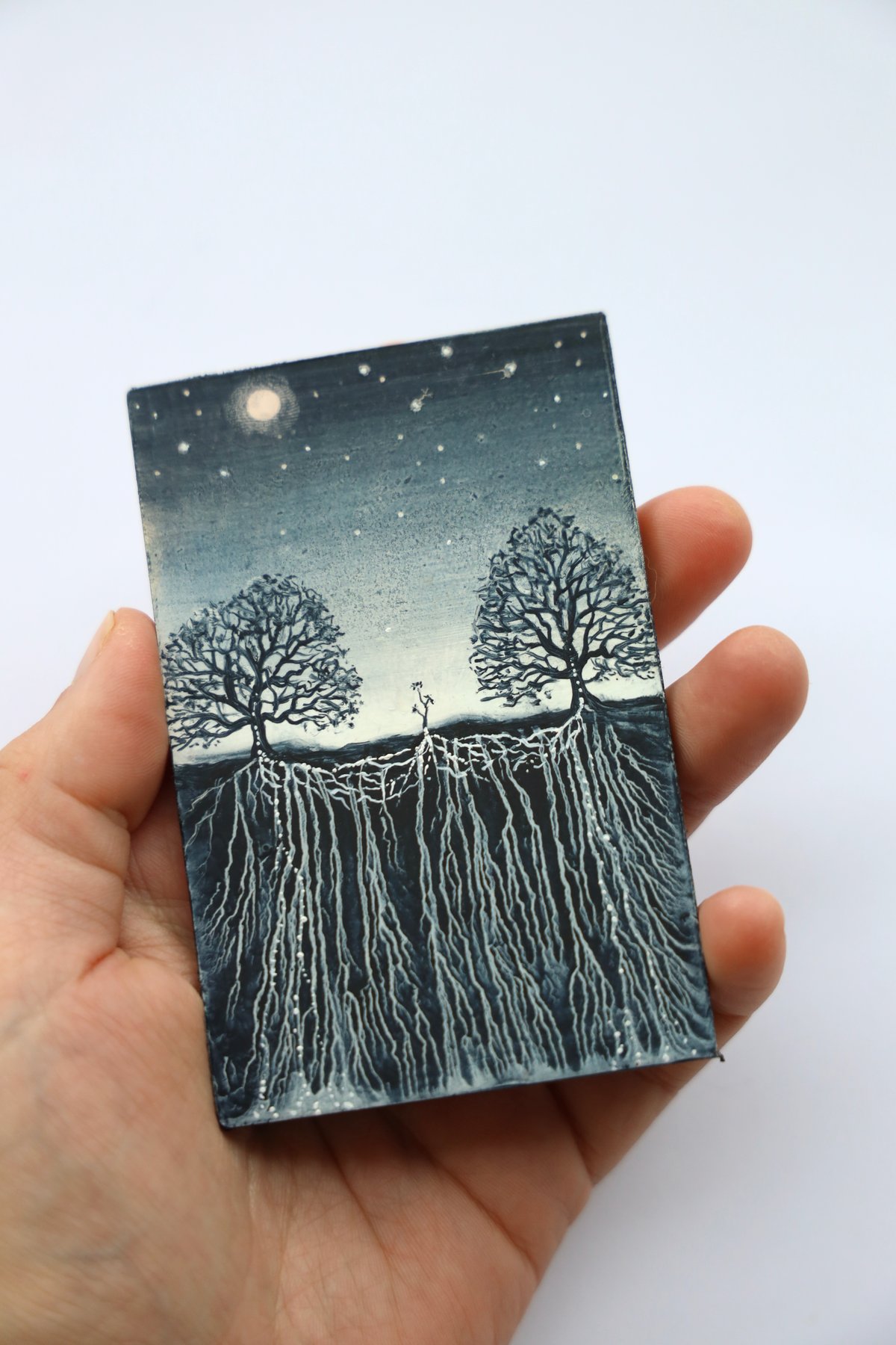 'Guardians' Original Miniature Painting
