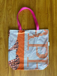 Image 2 of Upcycled Rewire tote bag