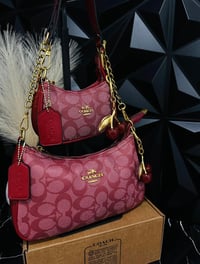 Red Coach for mommy and daughter set