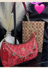 Red Coach with charm